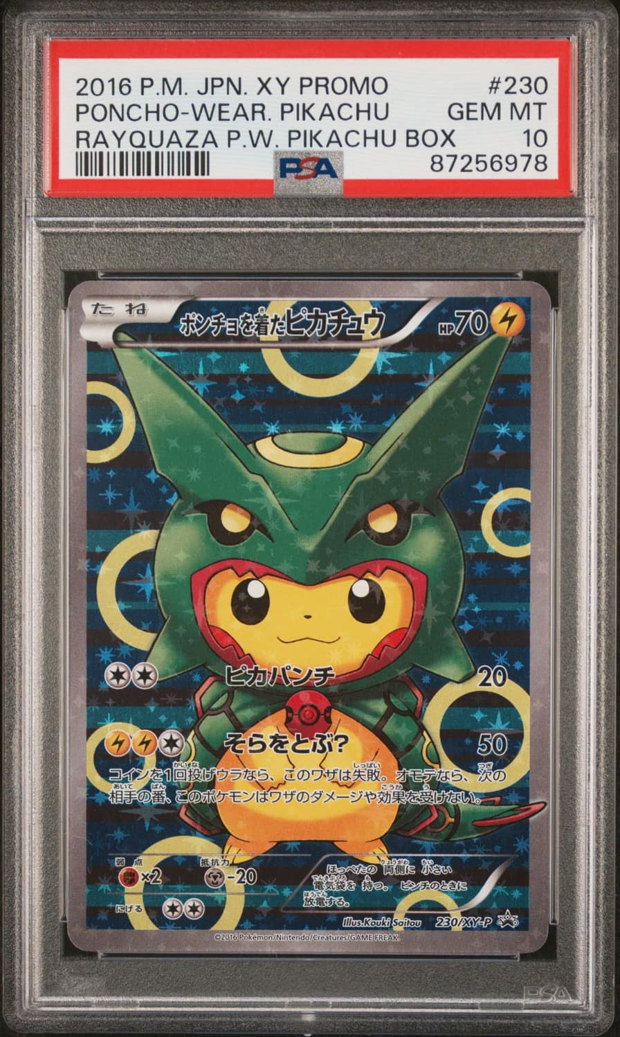 Poncho-Wearing Pikachu