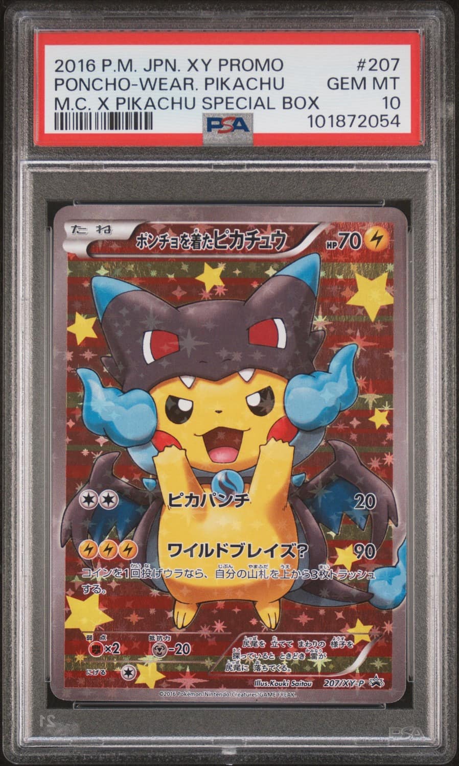 Poncho-Wearing Pikachu