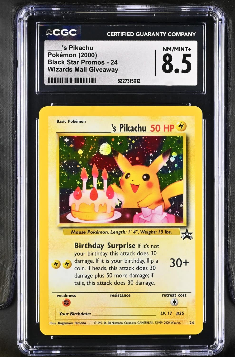 Birthday Pikachu