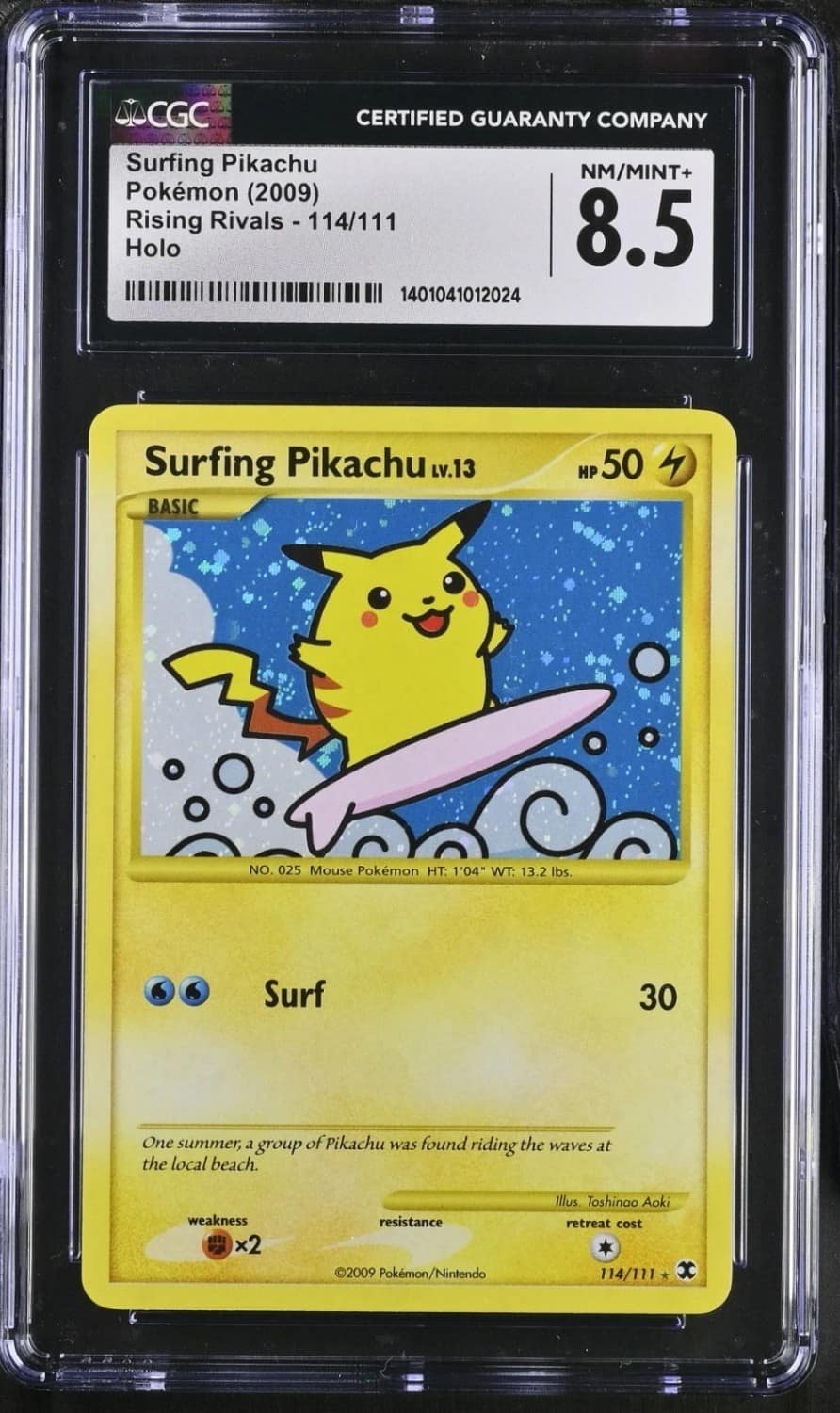 Surfing Pikachu