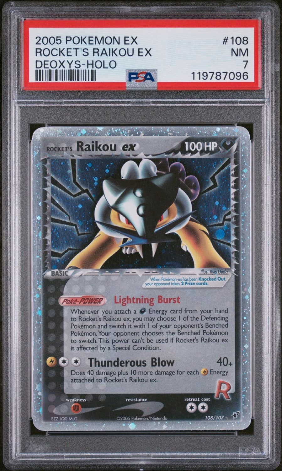 Rocket'S Raikou Ex