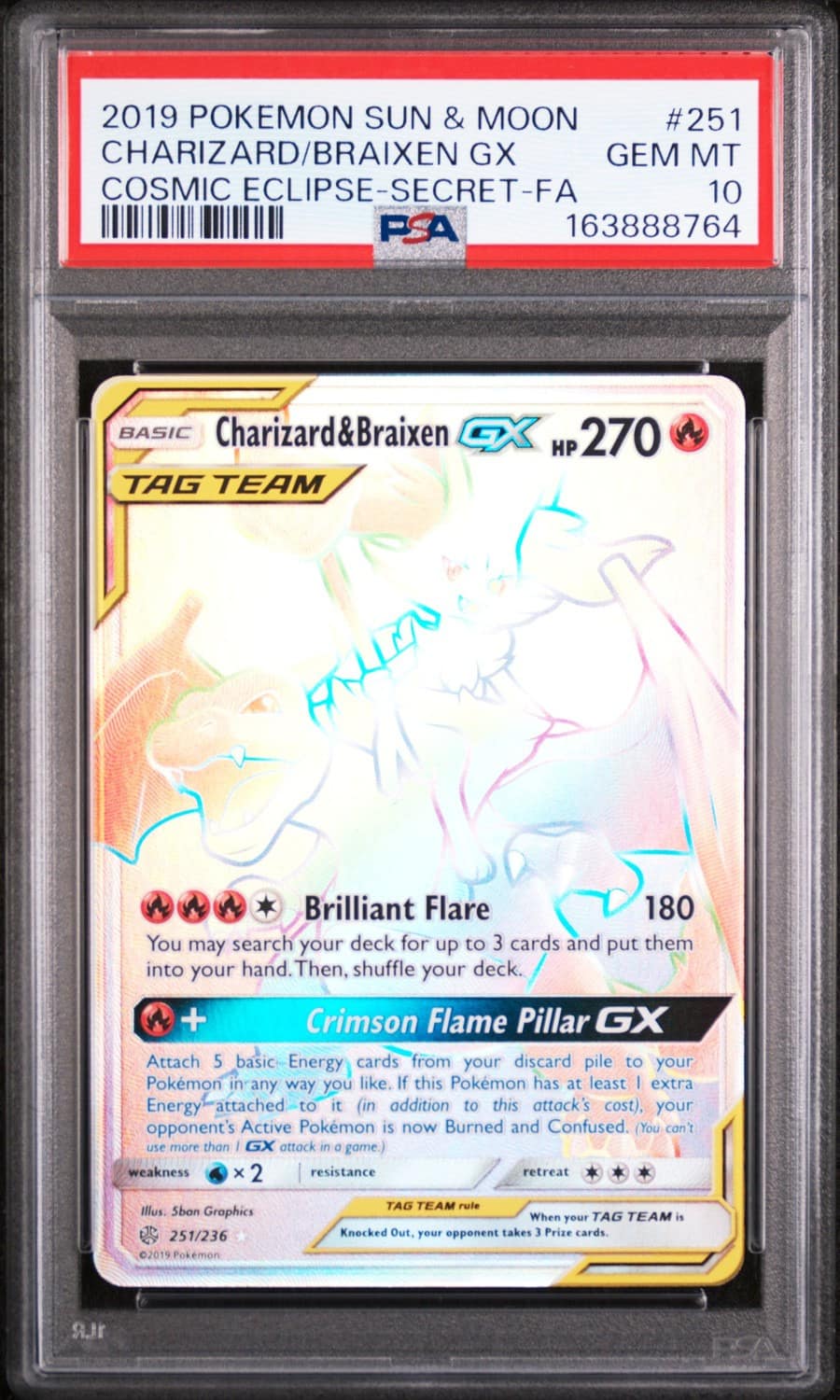 Charizard/braixen Gx