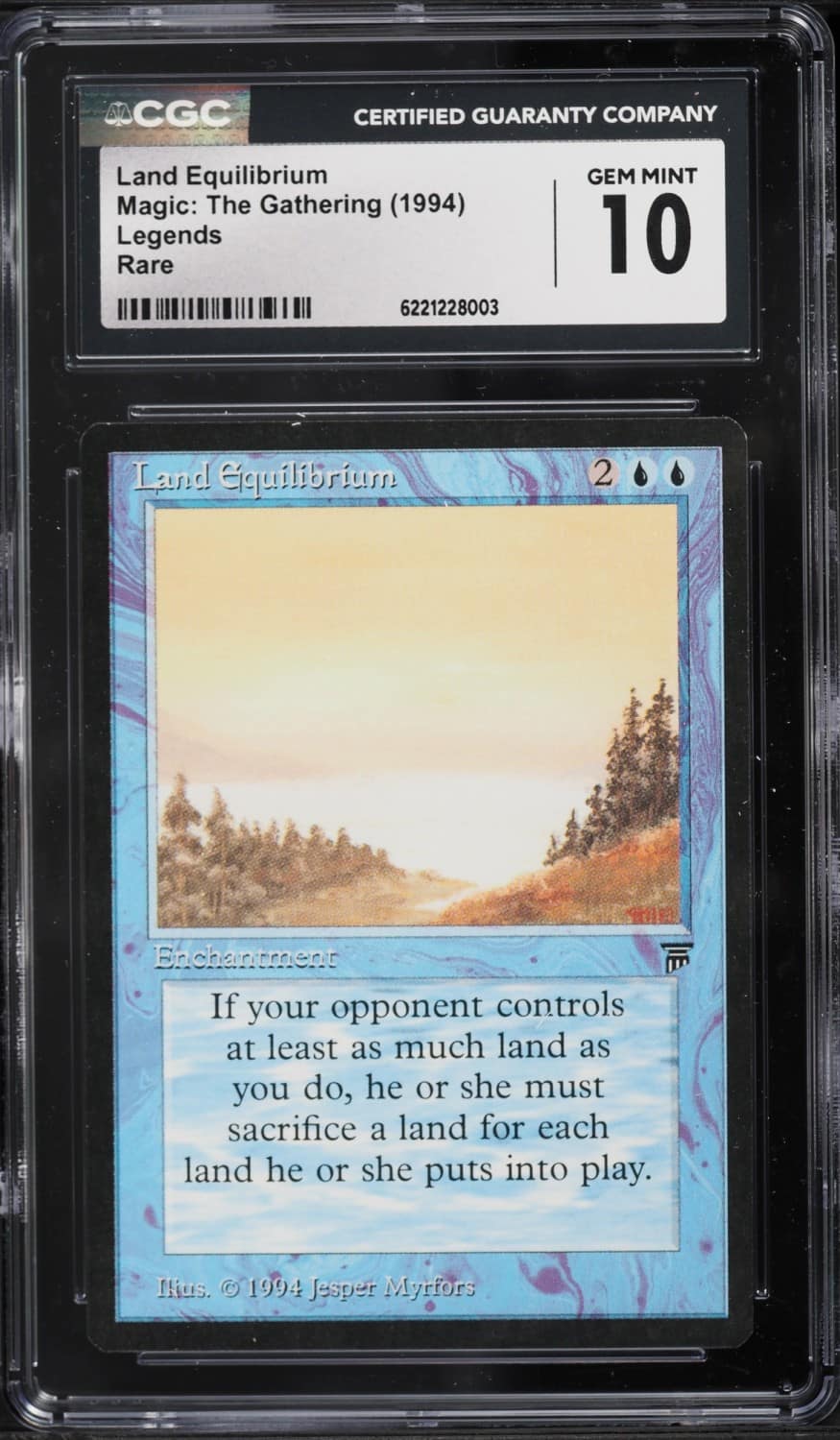 Land Equilibrium