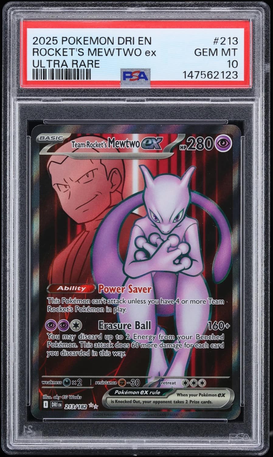 Rocket'S Mewtwo Ex