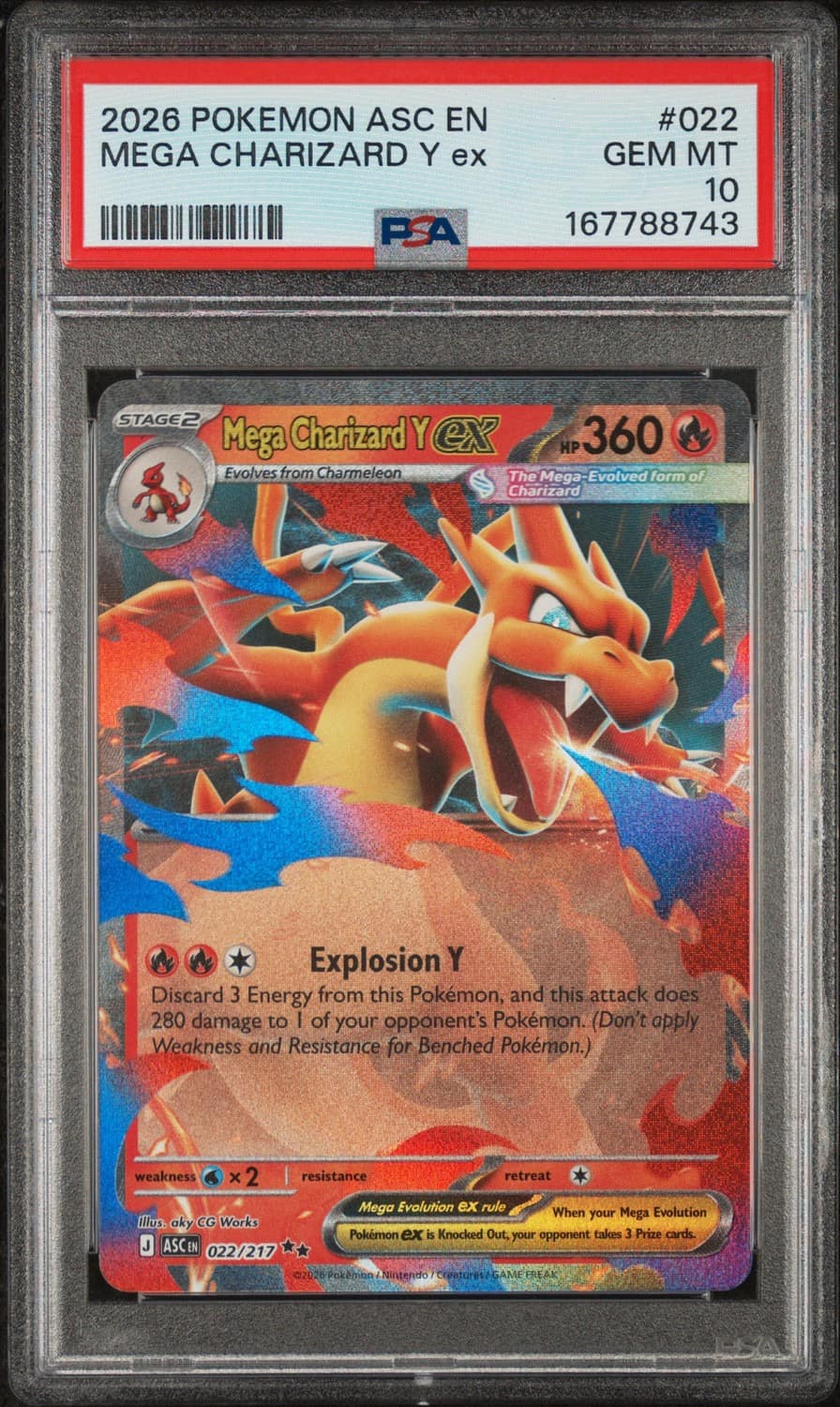 Mega Charizard Y Ex