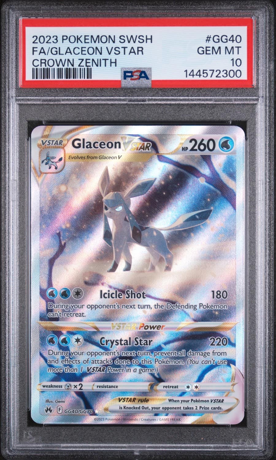 Glaceon Vstar