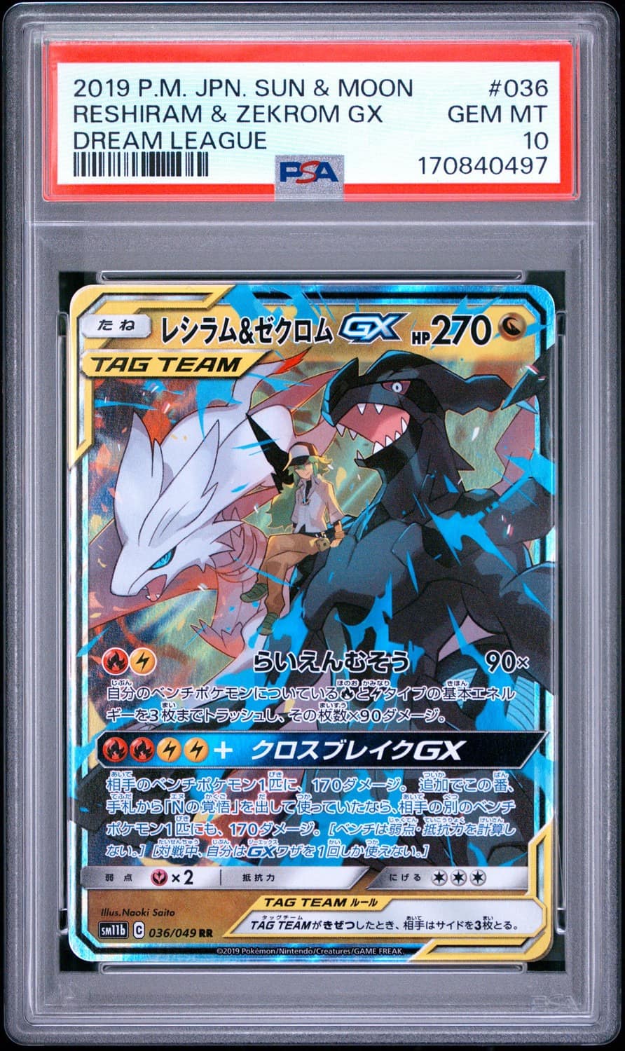 Reshiram & Zekrom Gx