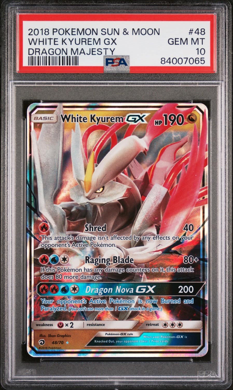 White Kyurem Gx