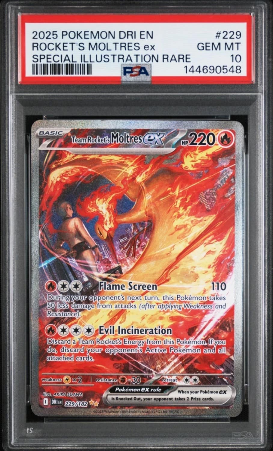 Rocket'S Moltres Ex