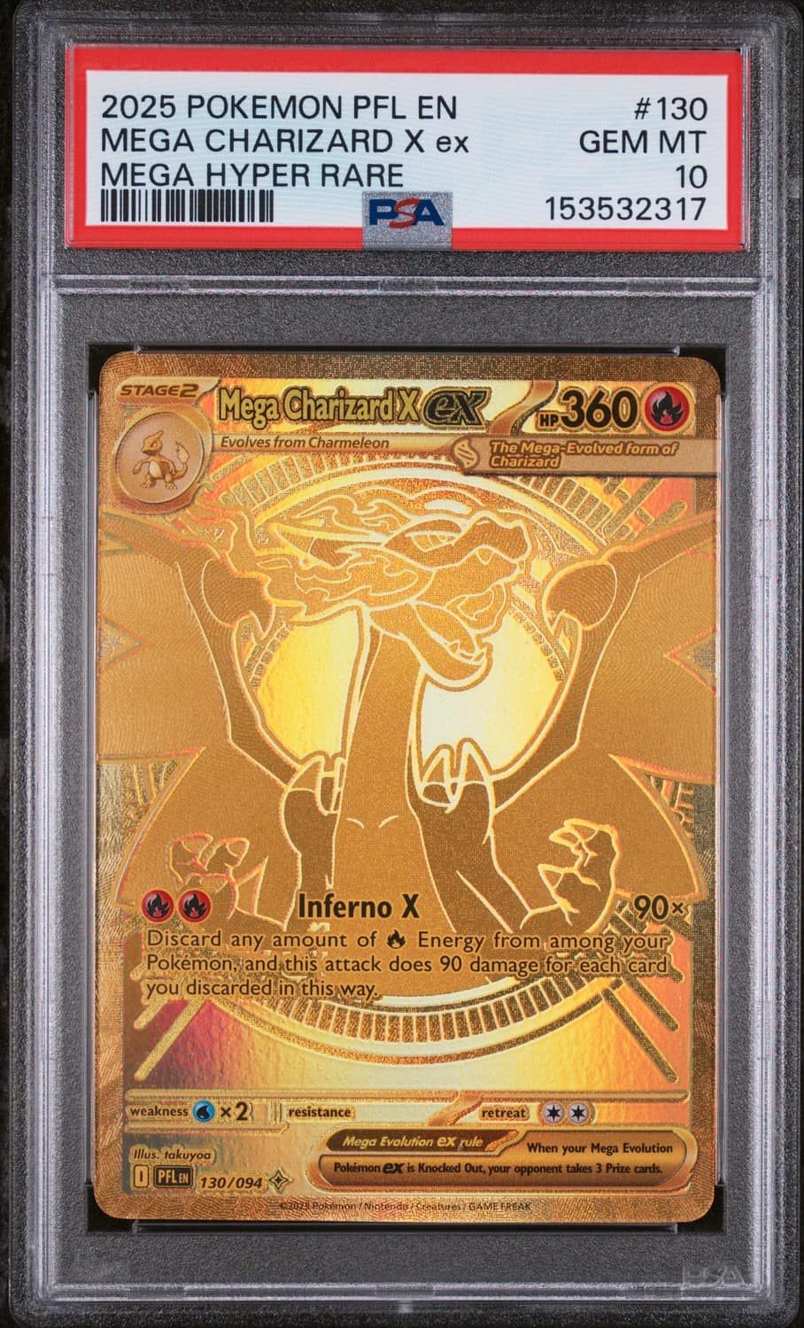 Mega Charizard X Ex