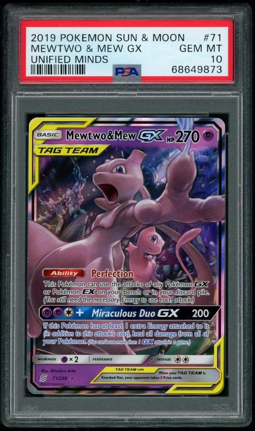 Mewtwo & Mew Gx