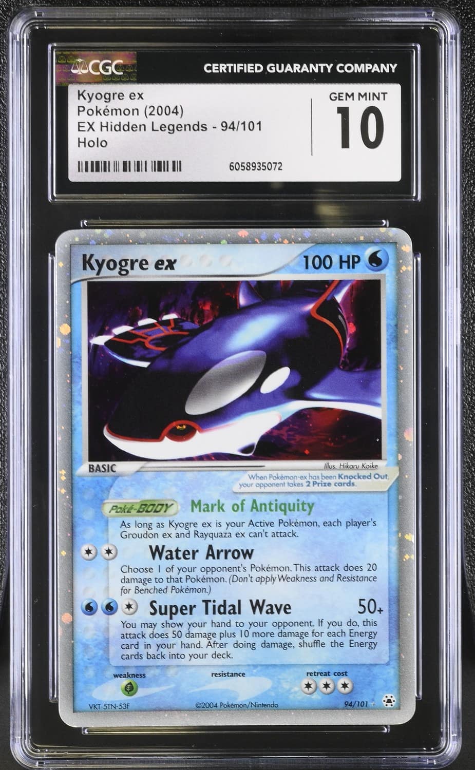 Kyogre Ex