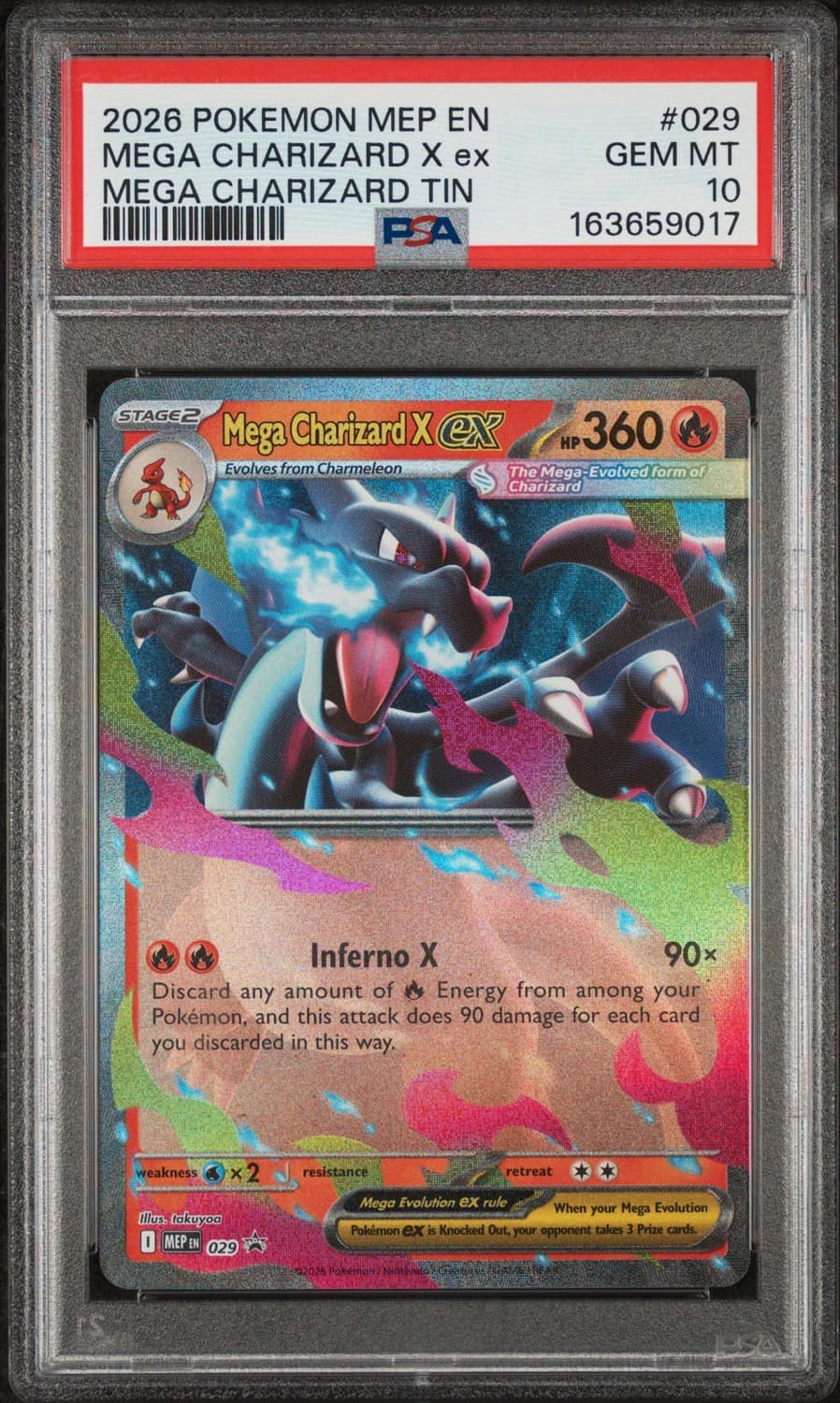 Mega Charizard X Ex
