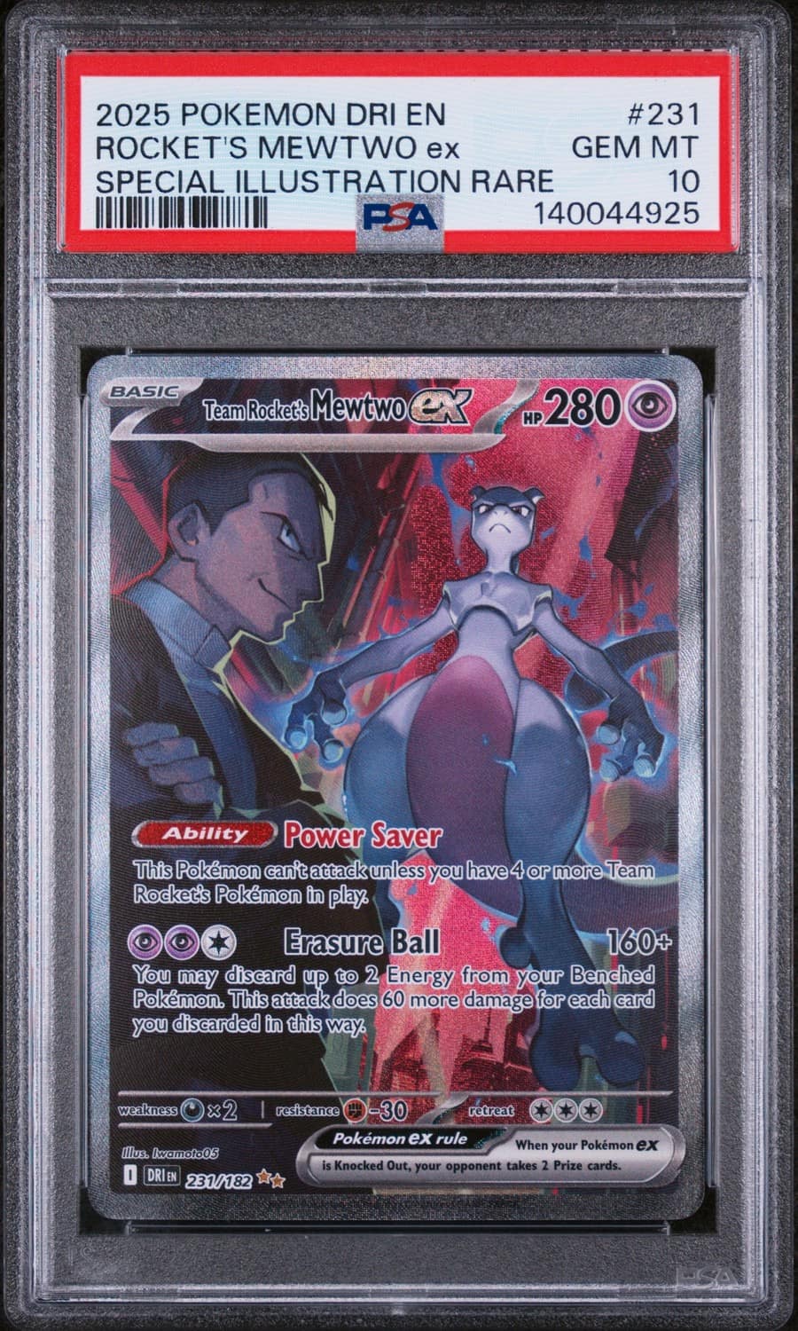 Rocket'S Mewtwo Ex