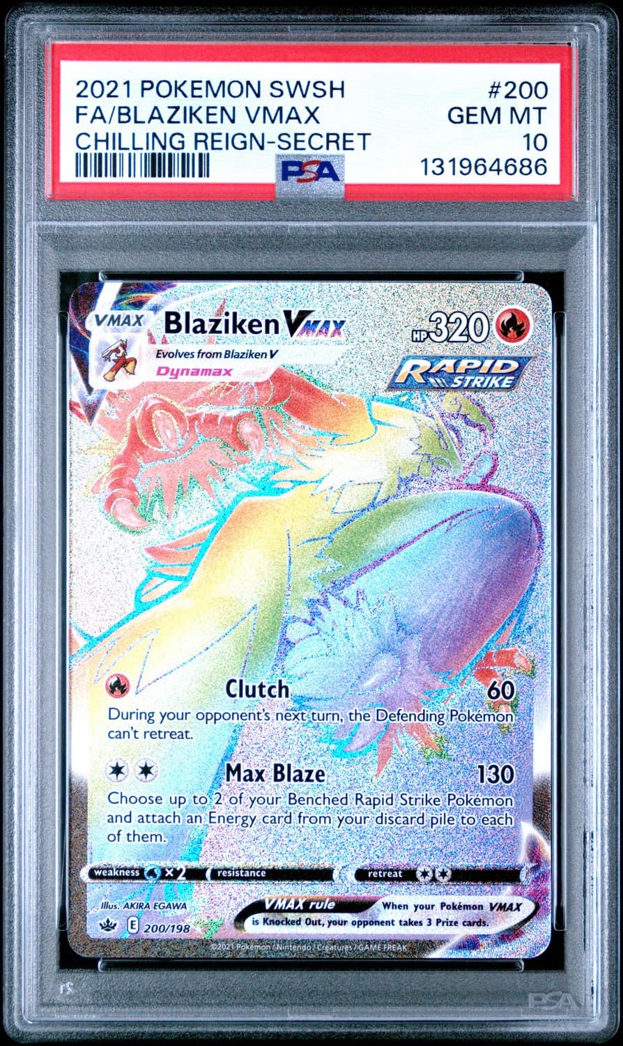 Blaziken Vmax