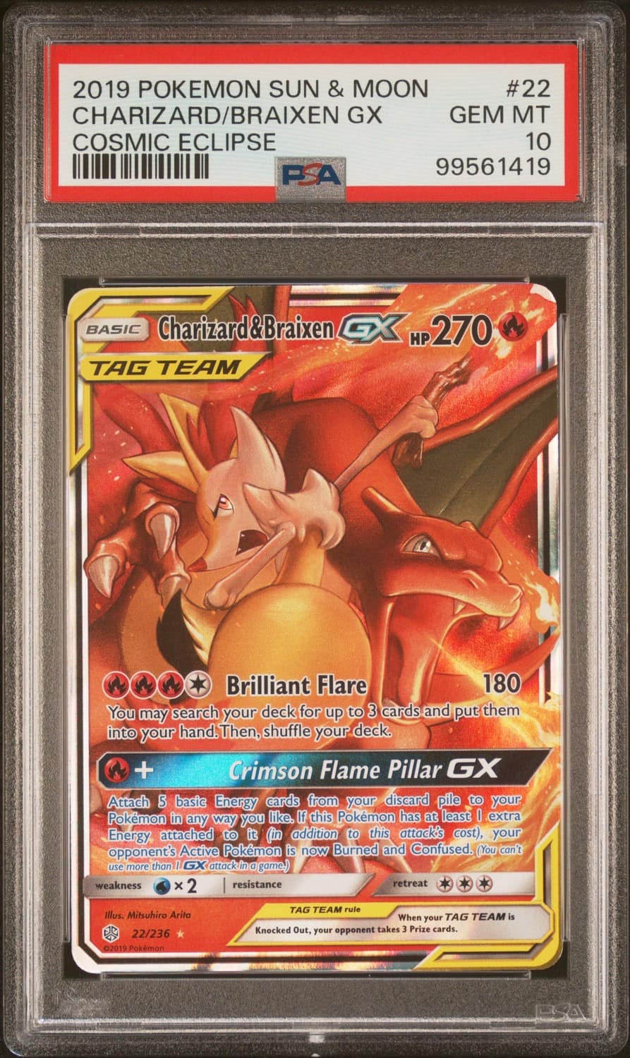 Charizard/braixen Gx