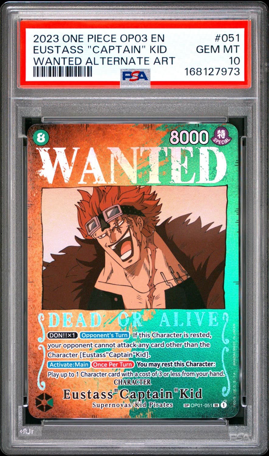Eustass "captain" Kid