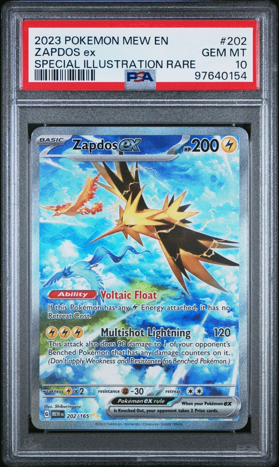 Zapdos Ex