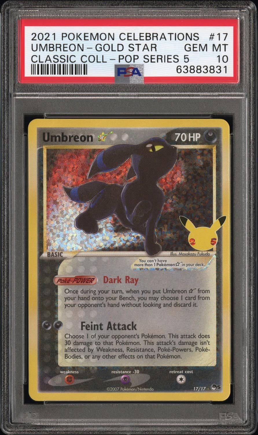 Umbreon-Gold Star