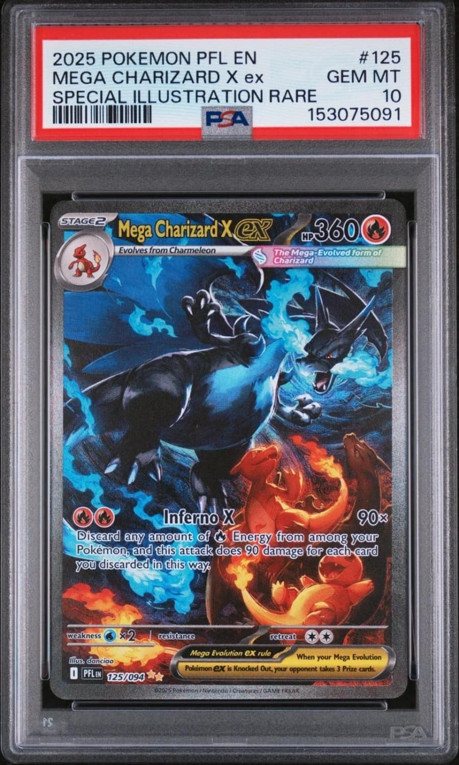 Mega Charizard X Ex