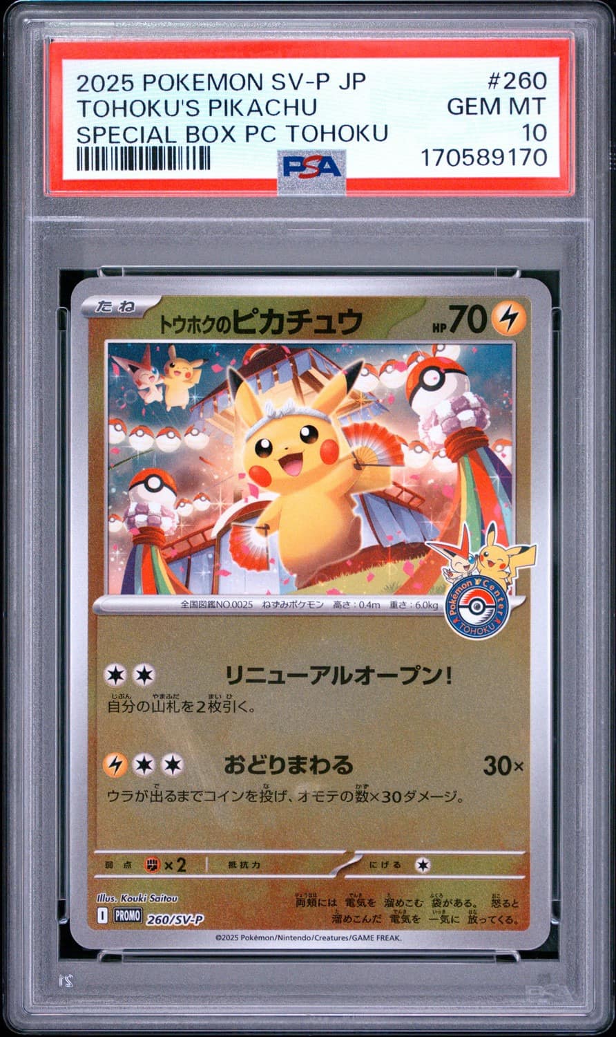 Tohoku'S Pikachu