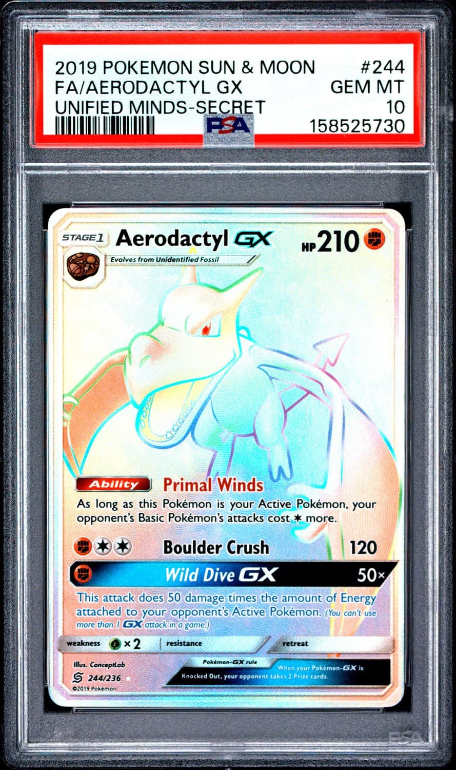 Aerodactyl Gx