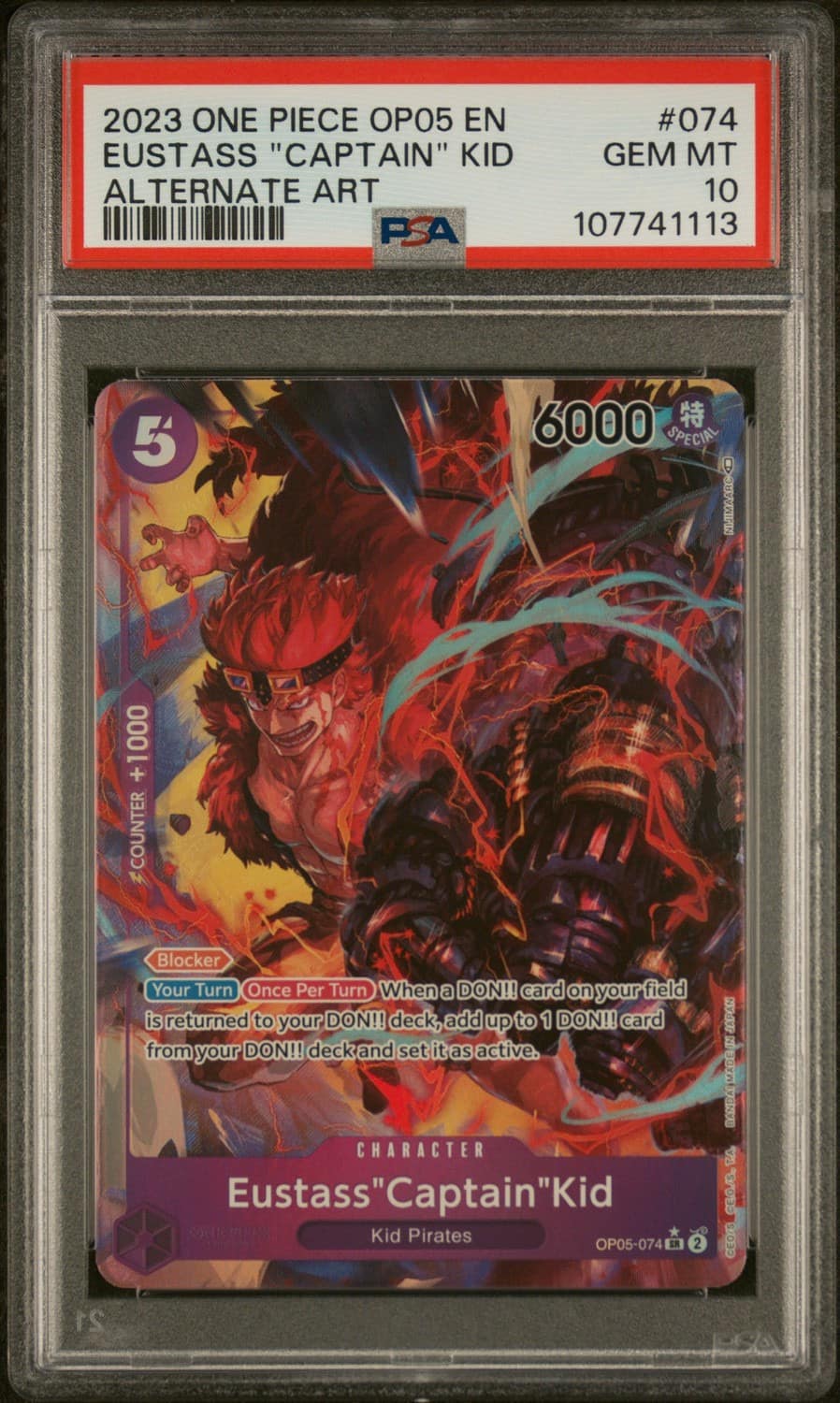 Eustass "captain" Kid