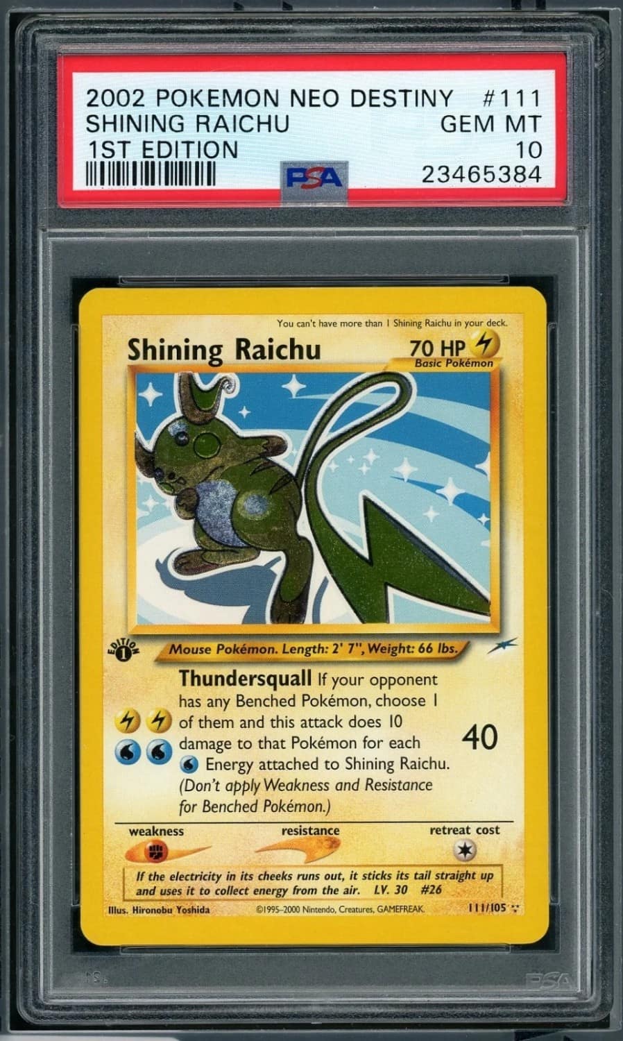 Shining Raichu