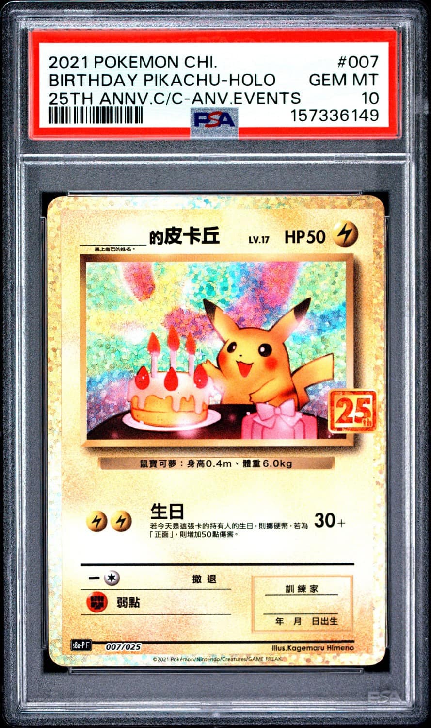 Birthday Pikachu