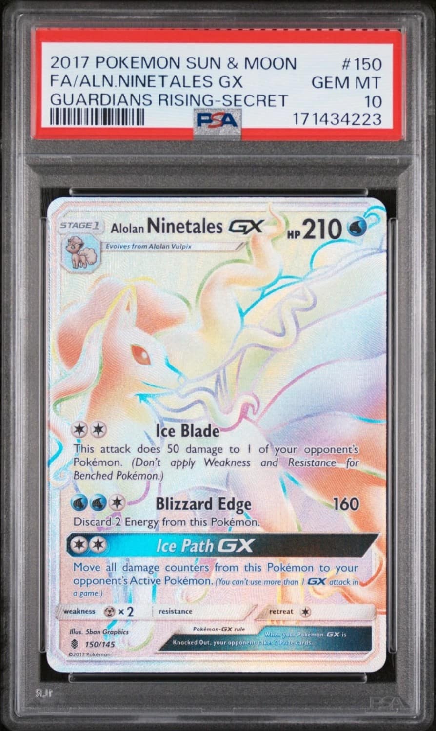 Alolan Ninetales Gx