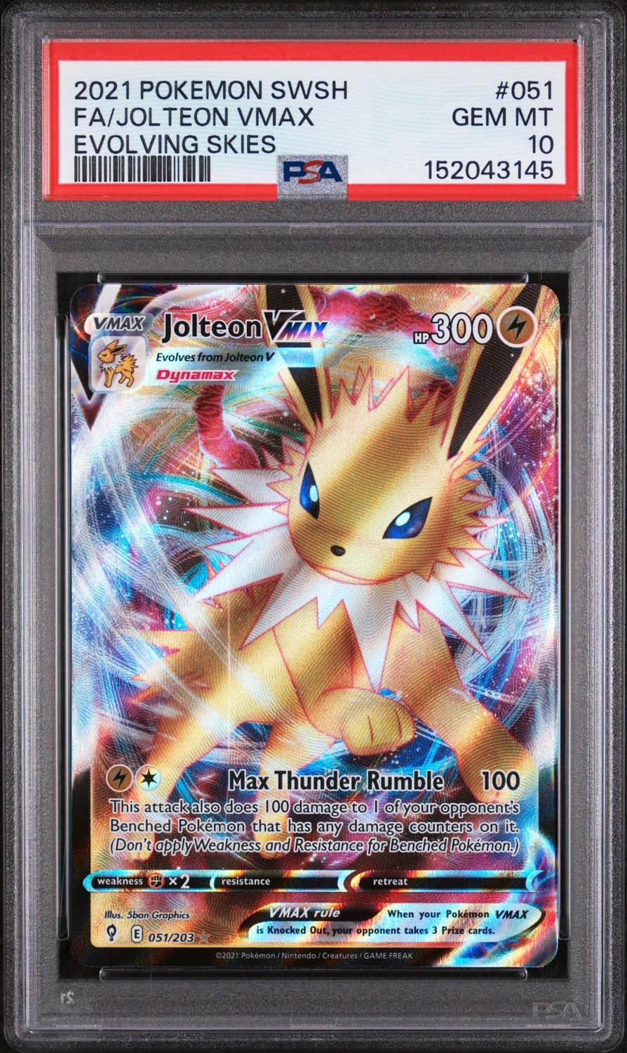 Jolteon Vmax