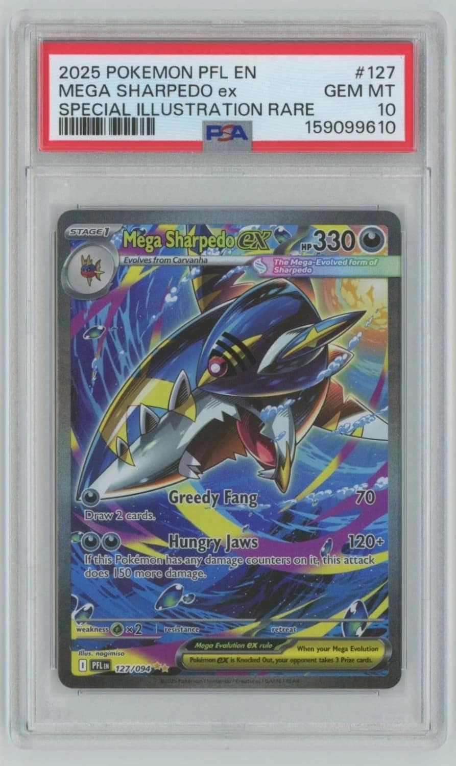 Mega Sharpedo Ex