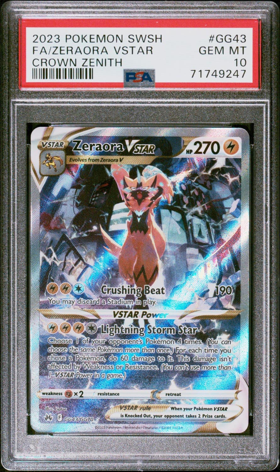Zeraora Vstar