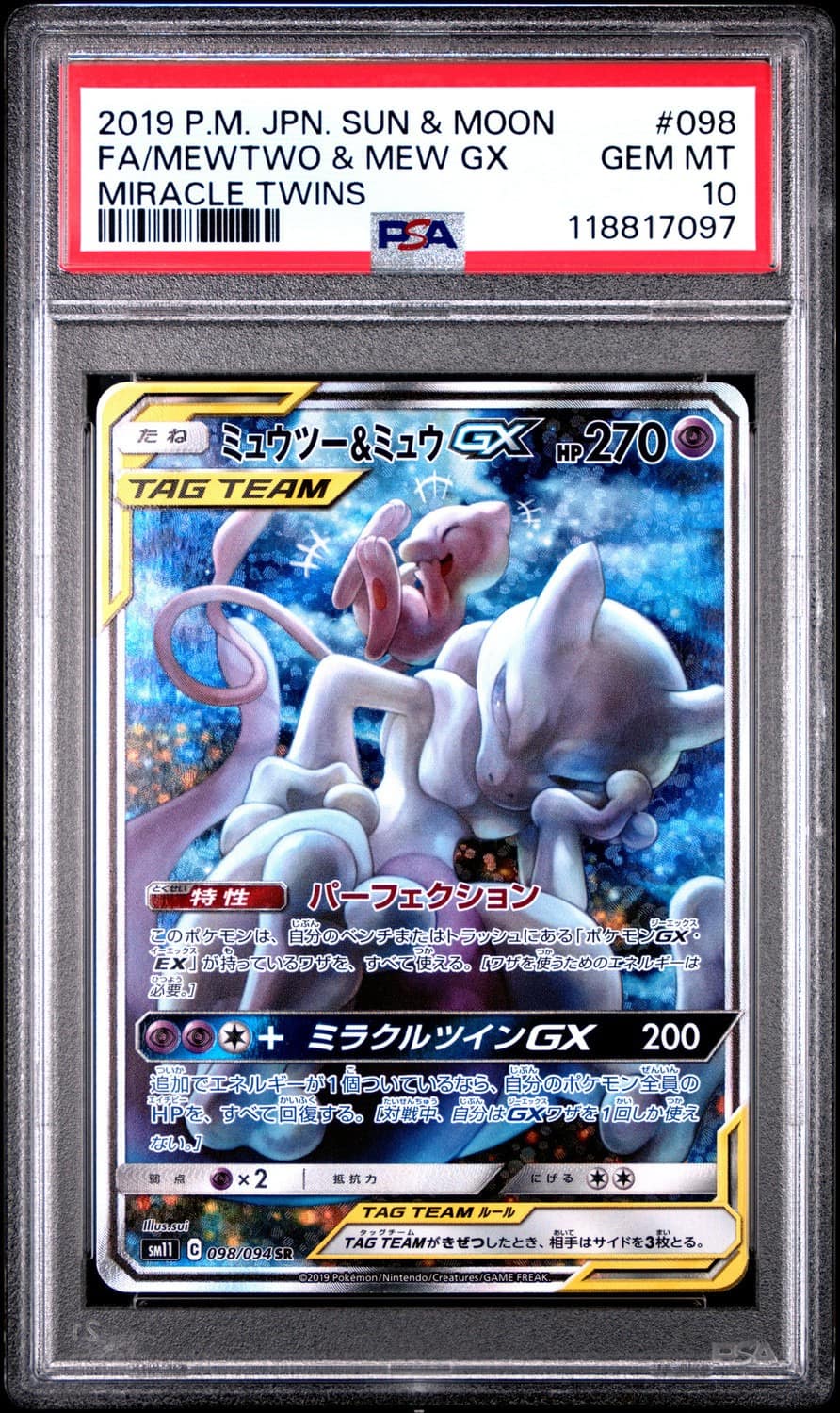 Mewtwo & Mew Gx