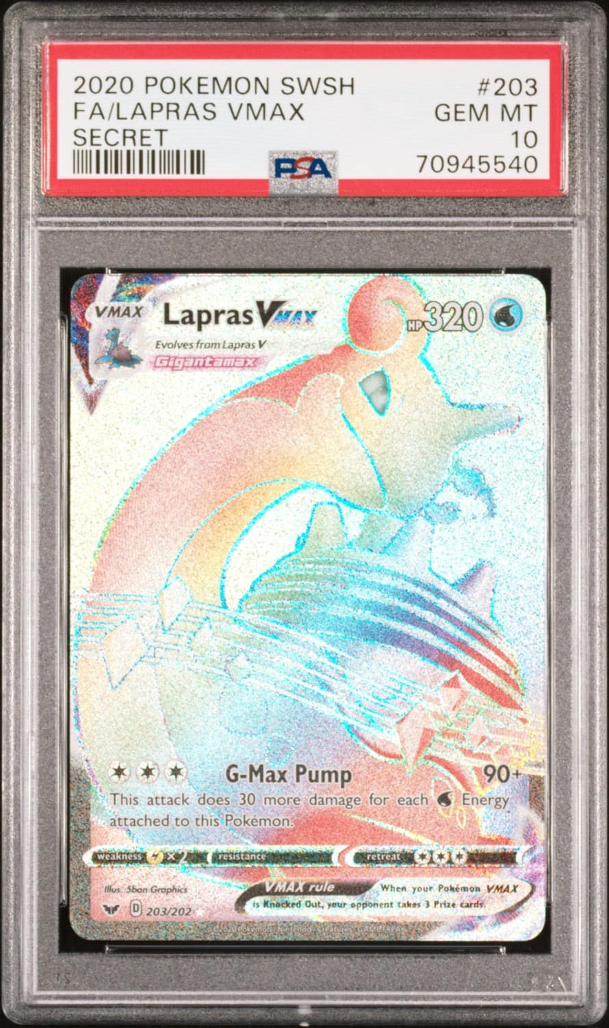 Lapras Vmax