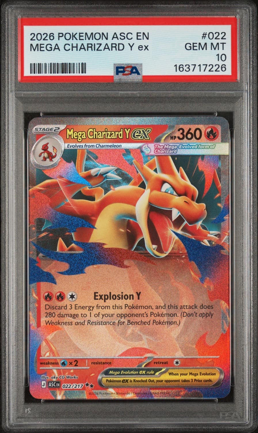Mega Charizard Y Ex