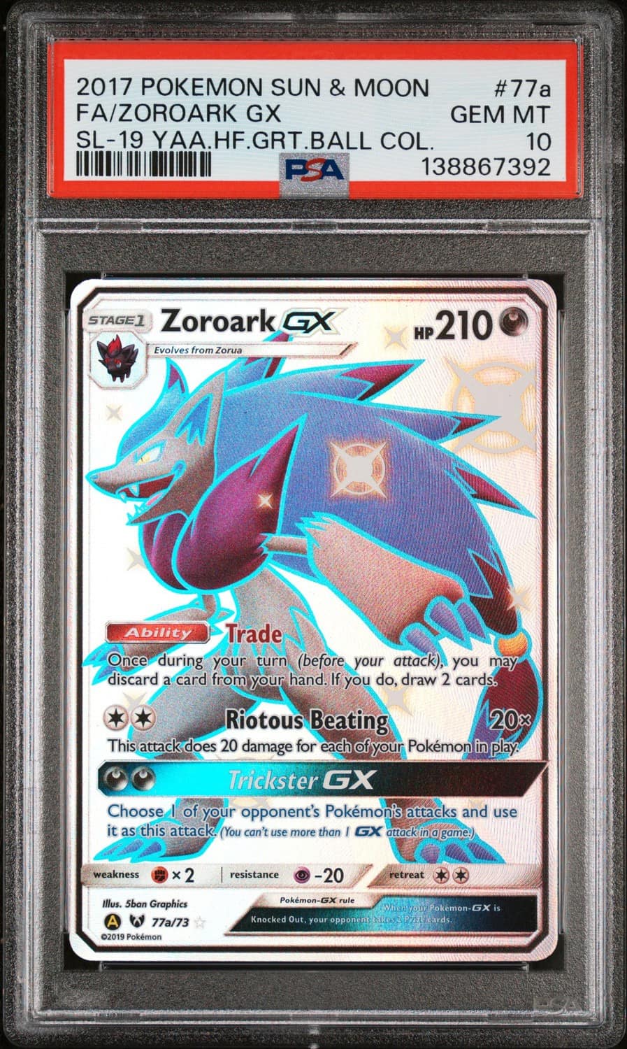 Zoroark Gx
