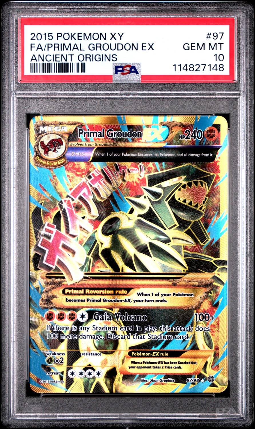 Primal Groudon Ex