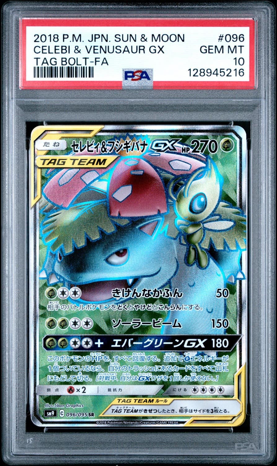 Celebi & Venusaur Gx
