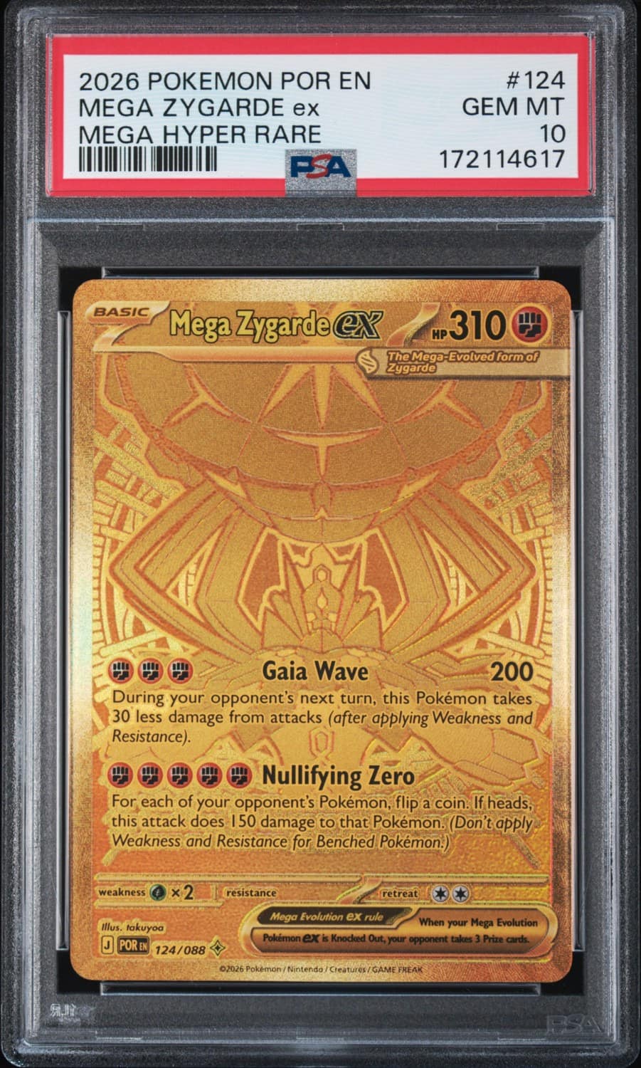 Mega Zygarde Ex