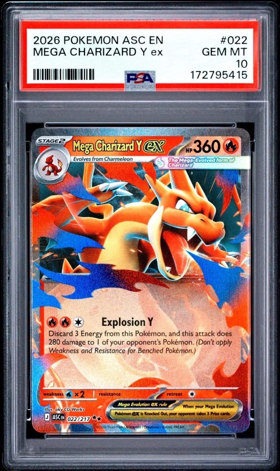 Mega Charizard Y Ex
