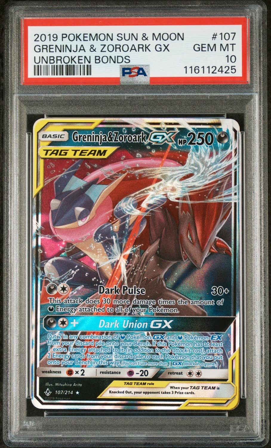 Greninja & Zoroark Gx