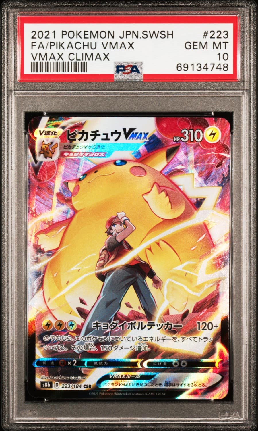 Pikachu Vmax