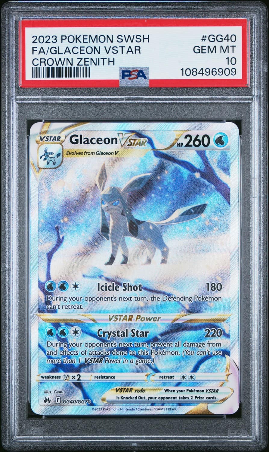 Glaceon Vstar