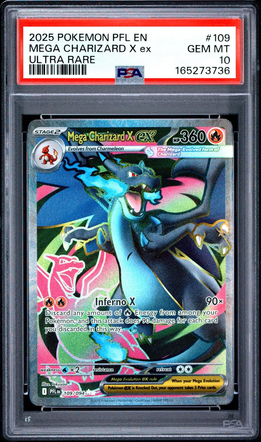 Mega Charizard X Ex