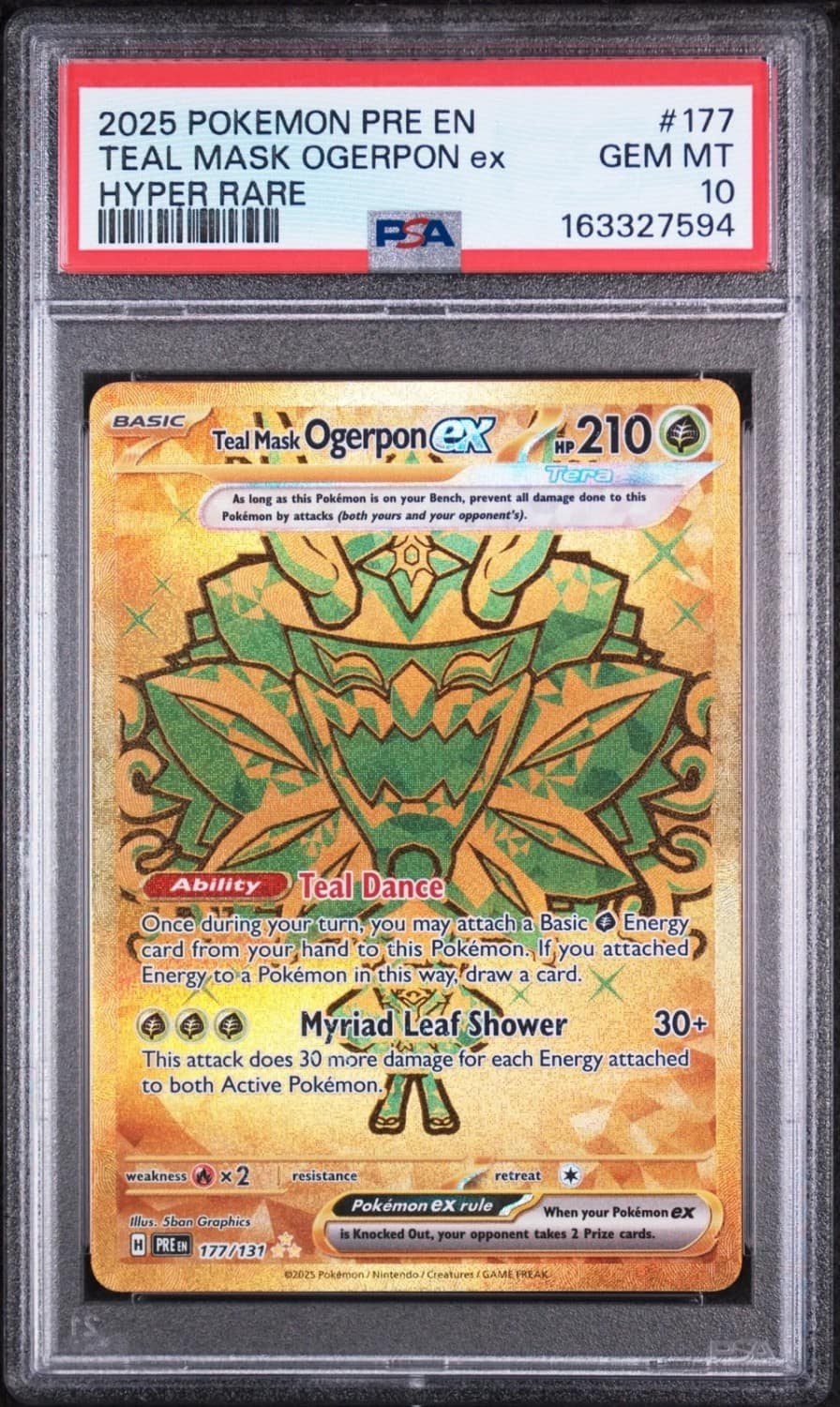 Teal Mask Ogerpon Ex