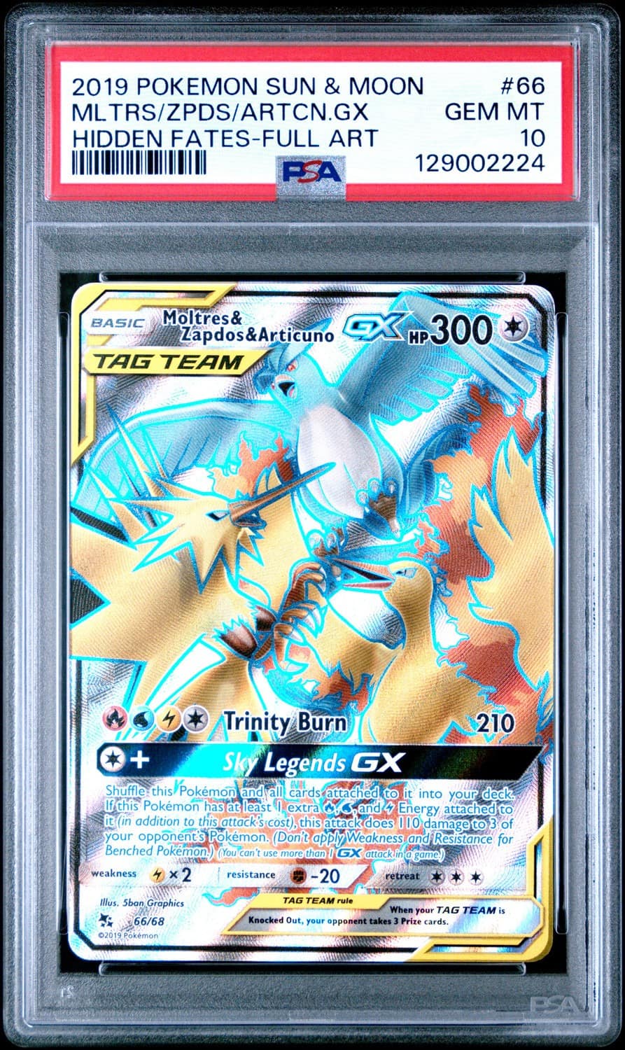 Moltres & Zapdos & Articuno Gx