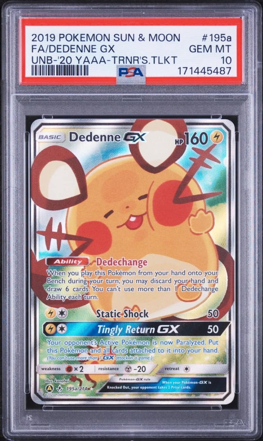 Dedenne Gx
