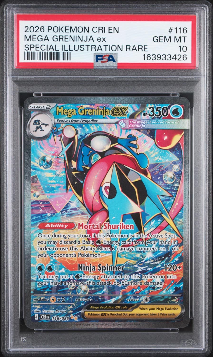 Mega Greninja Ex