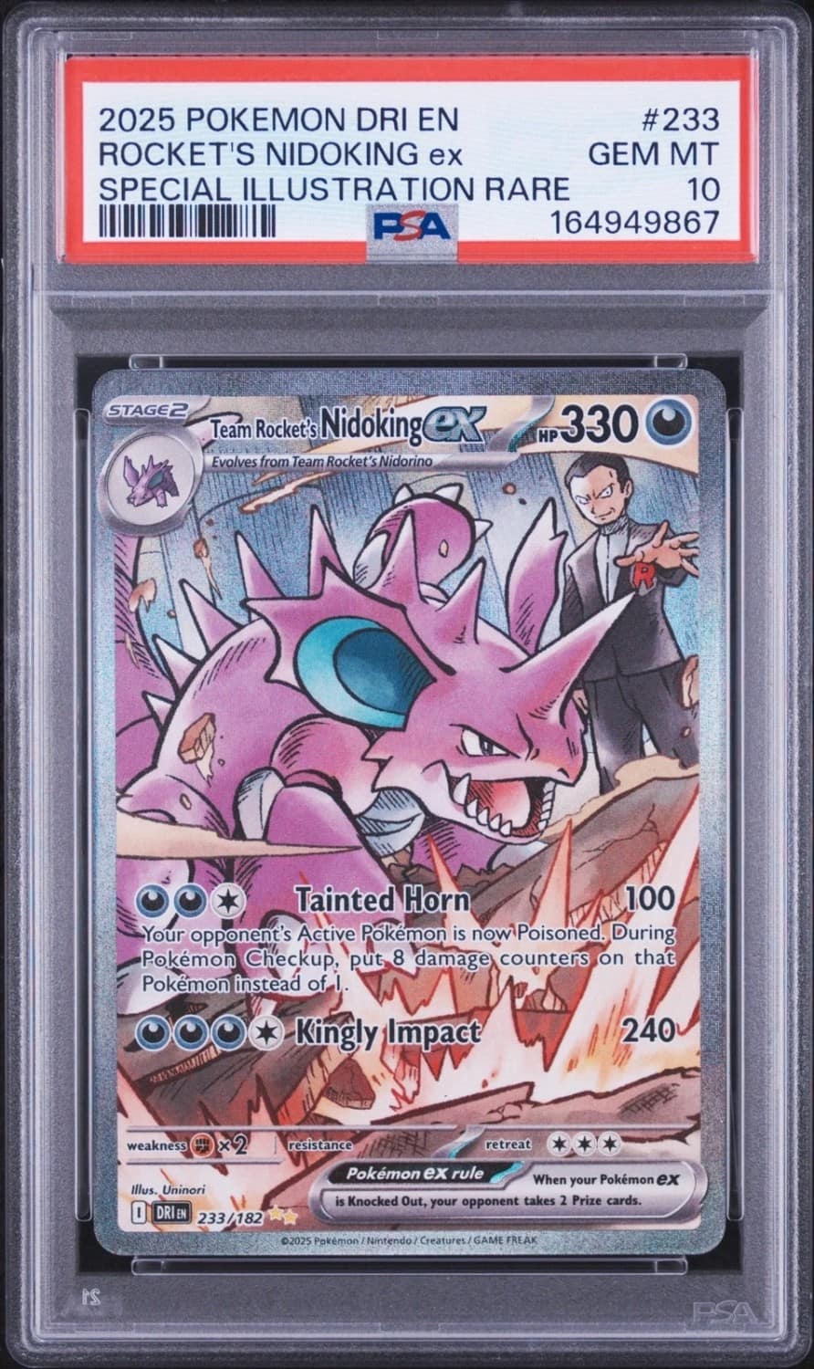Rocket'S Nidoking Ex